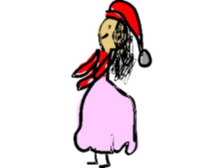 Sticker Custom Preview Image #082267 Kids Stuff Drawings Doll3