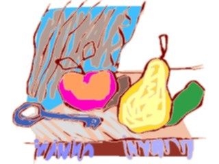Sticker Custom Preview Image #082341 Kids Stuff Drawings Fruit1
