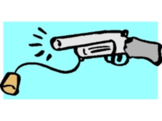 Sticker Custom Preview Image #082361 Kids Stuff Drawings Gun Pop