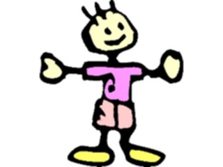 Sticker Custom Preview Image #082364 Kids Stuff Drawings Happy