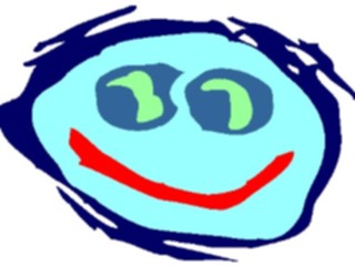 Sticker Custom Preview Image #082365 Kids Stuff Drawings Happy Face