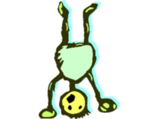 Sticker Custom Preview Image #082366 Kids Stuff Drawings Headstand