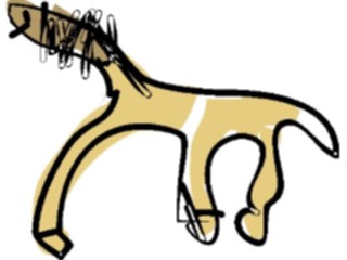 Sticker Custom Preview Image #082376 Kids Stuff Drawings Horse2