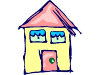 Sticker Custom Preview Image #082380 Kids Stuff Drawings House1