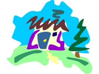 Sticker Custom Preview Image #082385 Kids Stuff Drawings House6