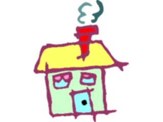 Sticker Custom Preview Image #082386 Kids Stuff Drawings House7