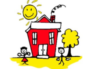 Sticker Custom Preview Image #082387 Kids Stuff Drawings House8