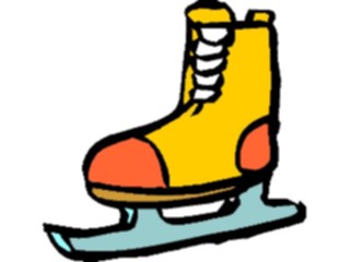 Sticker Custom Preview Image #082389 Kids Stuff Drawings Ice Skate