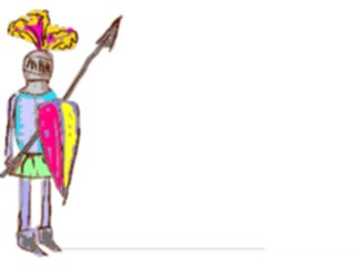 Sticker Custom Preview Image #082415 Kids Stuff Drawings Knight1