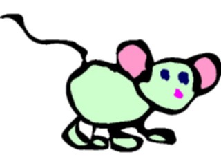 Sticker Custom Preview Image #082434 Kids Stuff Drawings Mouse2