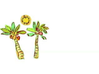 Sticker Custom Preview Image #082444 Kids Stuff Drawings Palm Trees