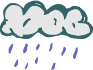 Sticker Custom Preview Image #082462 Kids Stuff Drawings Rain