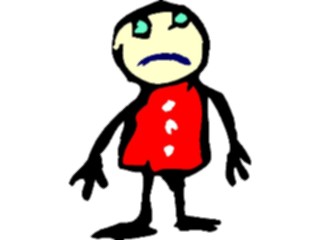 Sticker Custom Preview Image #082467 Kids Stuff Drawings Sad