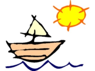 Sticker Custom Preview Image #082468 Kids Stuff Drawings Sailboat