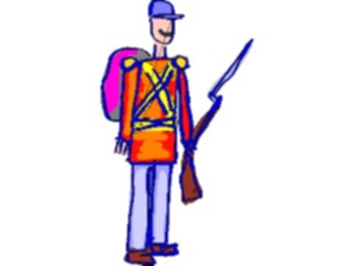 Sticker Custom Preview Image #082494 Kids Stuff Drawings Soldier