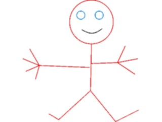 Sticker Custom Preview Image #082496 Kids Stuff Drawings Stickman