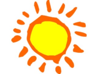 Sticker Custom Preview Image #082505 Kids Stuff Drawings Sun3