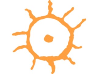 Sticker Custom Preview Image #082506 Kids Stuff Drawings Sun4