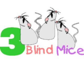 Sticker Custom Preview Image #082531 Kids Stuff Images3 Blind Mice