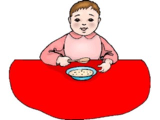 Sticker Custom Preview Image #082617 Kids Stuff Images Baby Eating2