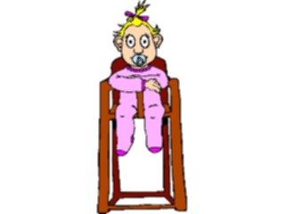 Sticker Custom Preview Image #082659 Kids Stuff Images Babyin High Chair1