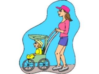 Sticker Custom Preview Image #082669 Kids Stuff Images Babyin Stroller2