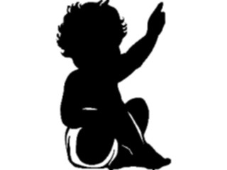 Sticker Custom Preview Image #082699 Kids Stuff Images Baby Pointing