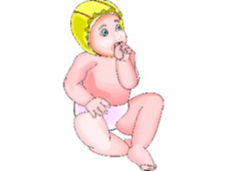 Sticker Custom Preview Image #082721 Kids Stuff Images Baby Sucking Thumb2