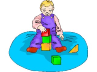 Sticker Custom Preview Image #082734 Kids Stuff Images Babywith Blocks