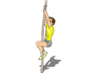 Sticker Custom Preview Image #082794 Kids Stuff Images Boy Climbing Rope2