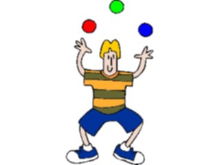 Sticker Custom Preview Image #082915 Kids Stuff Images Boy Juggling