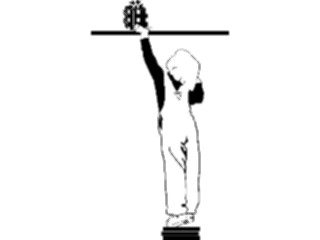 Sticker Custom Preview Image #082974 Kids Stuff Images Boy Reaching1