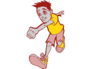 Sticker Custom Preview Image #082994 Kids Stuff Images Boy Running01