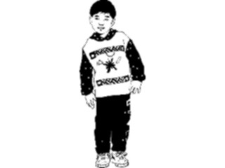 Sticker Custom Preview Image #083032 Kids Stuff Images Boy Standing02