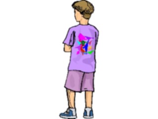 Sticker Custom Preview Image #083046 Kids Stuff Images Boy Standing16