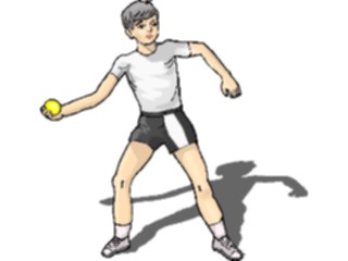 Sticker Custom Preview Image #083056 Kids Stuff Images Boy Throwing Ball1