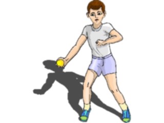 Sticker Custom Preview Image #083057 Kids Stuff Images Boy Throwing Ball2