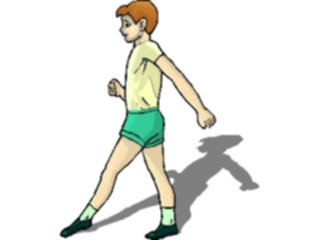 Sticker Custom Preview Image #083069 Kids Stuff Images Boy Walking6