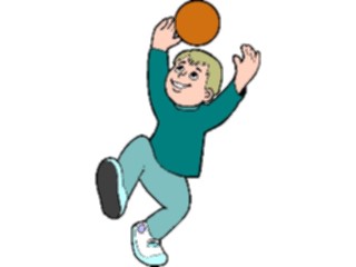 Sticker Custom Preview Image #083100 Kids Stuff Images Boywith Ball02