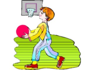 Sticker Custom Preview Image #083102 Kids Stuff Images Boywith Ball04