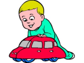 Sticker Custom Preview Image #083133 Kids Stuff Images Boywith Car1