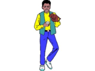 Sticker Custom Preview Image #083147 Kids Stuff Images Boywith Football2