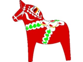 Sticker Custom Preview Image #083231 Kids Stuff Images Carousel Horse1