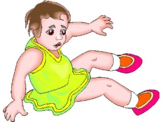 Sticker Custom Preview Image #083255 Kids Stuff Images Child Falling