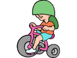 Sticker Custom Preview Image #083267 Kids Stuff Images Childon Tricycle3