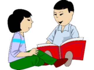 Sticker Custom Preview Image #083304 Kids Stuff Images Children Reading3