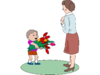 Sticker Custom Preview Image #083340 Kids Stuff Images Flowersfor Mother1