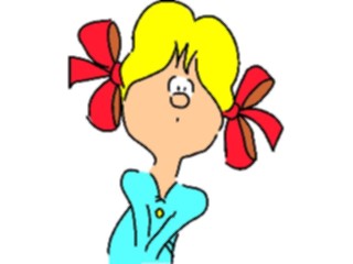 Sticker Custom Preview Image #083627 Kids Stuff Images Girl Shy