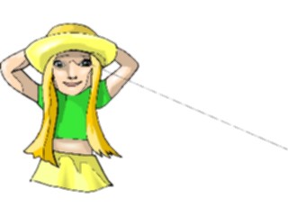Sticker Custom Preview Image #083640 Kids Stuff Images Girl Smiling2