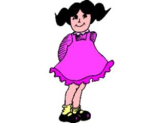Sticker Custom Preview Image #083658 Kids Stuff Images Girl Standing16